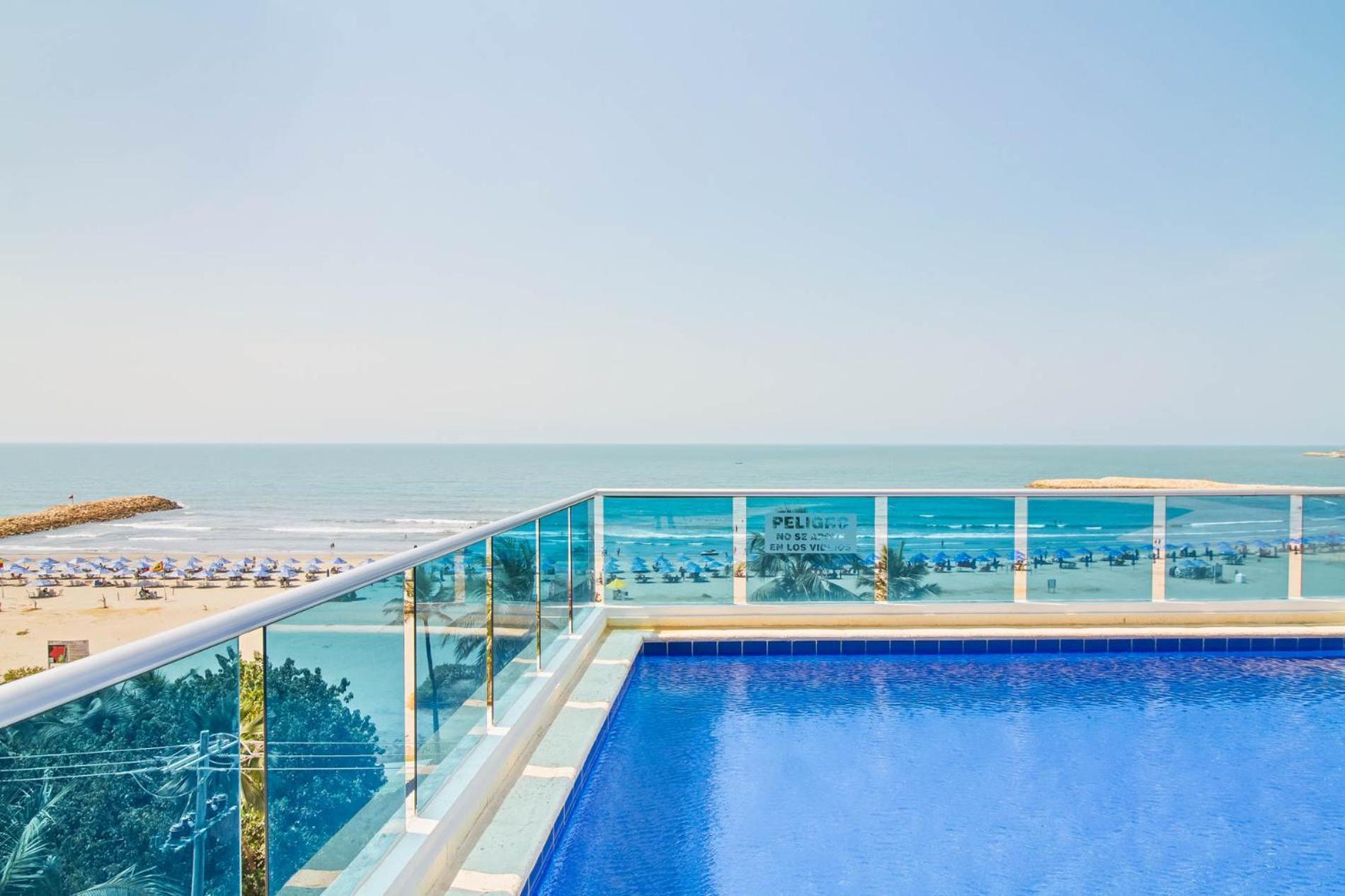 Apartamento Vista De Lujo Al Mar Y La Bahia Cartagena