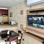 cómodo aparta-estudio con vista al mar- zona norte