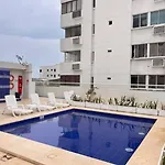 Apartamento 2 Habitaciones 2 Banos En Bocagrande, Cartagena
