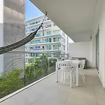 Apartamento En La Playa Con Terraza Y 4 Piscinas