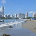 Cartagena Beach House One Block From Castillo Grande Beach Casa Playa