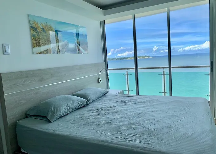 apartamento 807 moderno en el laguito, vista al mar