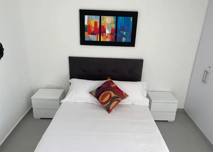 Hermoso Apartamento, Con Vista Al Mar, En Cartagena De Indias, Dos Cuartos