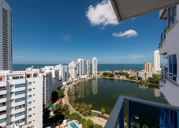 Hermoso apto al borde del mar-Espectacular vista