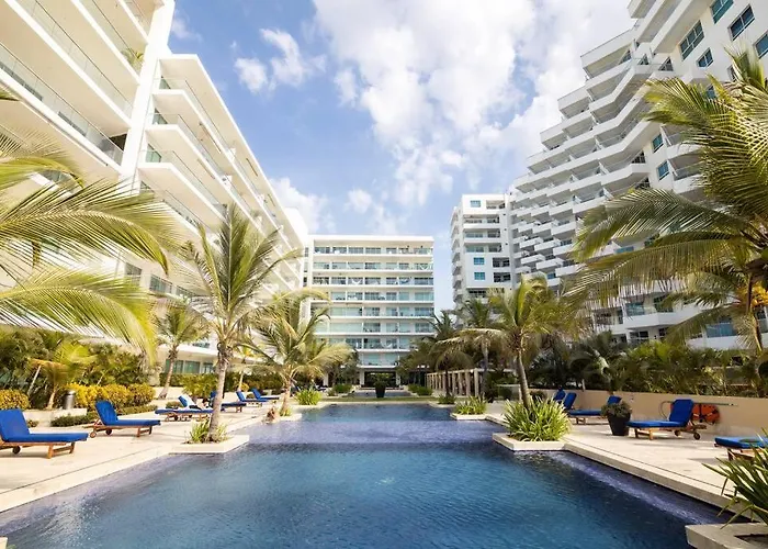 Espectacular apartamento Morros Epic Cartagena, Acceso directo a la playa