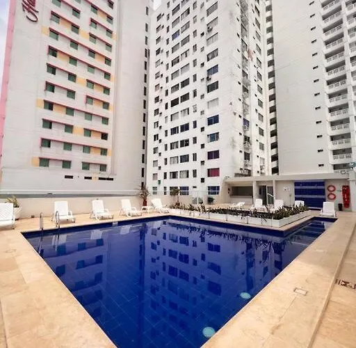 Apartamento 2 Habitaciones 2 Banos En Bocagrande, Cartagena