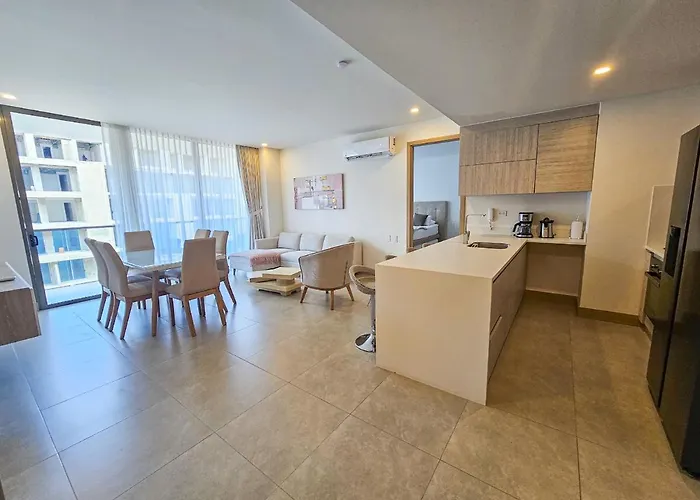 Apartamento 2 Habitaciones En Condominio Frente Al Mar En Cartagena.