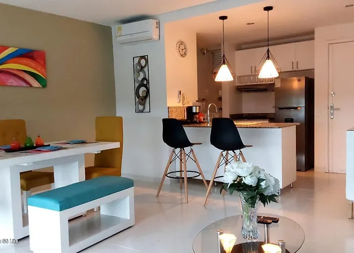 Acogedor Apartamento Primera Linea De Playa