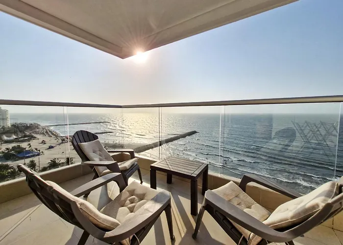 Apartamento Vista Al Mar En Bocagrande Cartagena