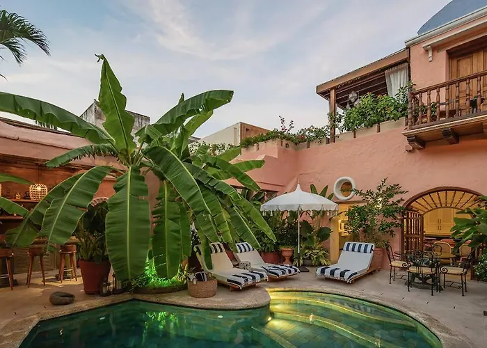 Luxury Tropical Villa In Cartagena Historic City