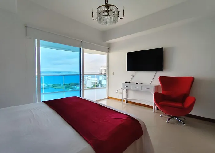 Apartamento De Lujo Con Vista Al Mar - Excelente Ubicacion