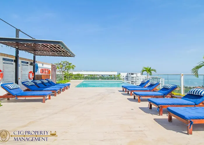 Martinique Cartagena - Apartamentos A Corta Caminata De Playa Azul