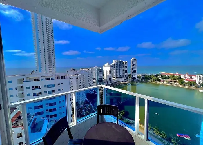 Hermoso Apartamento En El Laguito Bocagrande Cartagena De Indias