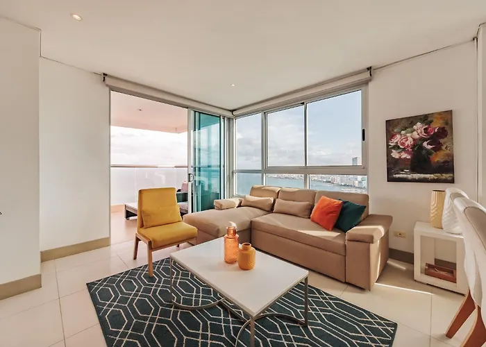 Exclusivo Penthouse Con Vistas Incomparables Al Mar En Bocagrande