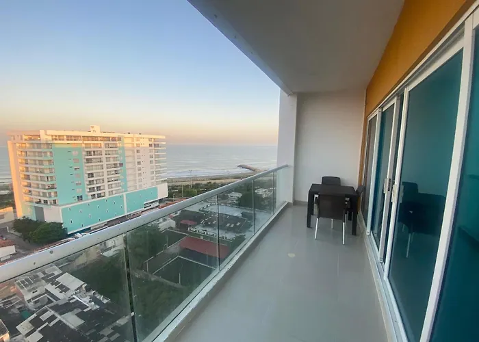 Apartamento En Cartagena Crespo Con Vista Al Mar Y Ciudad