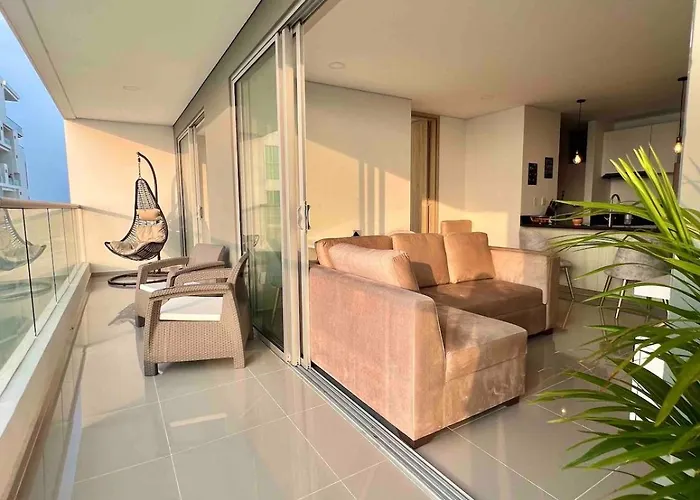 Apartamento Moderno Y Lujoso Con Vista Al Mar Piso 1903 - Cerca A Ciudad Amurallada