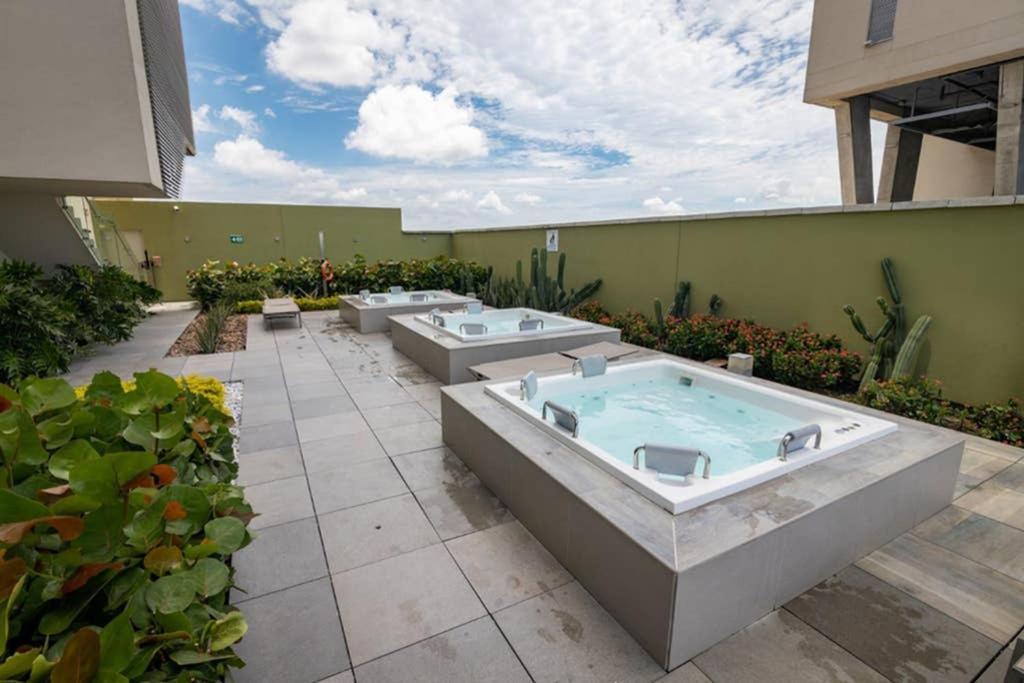 Apartamento De Lujo H2 Plaza Bocagrande Cartagena