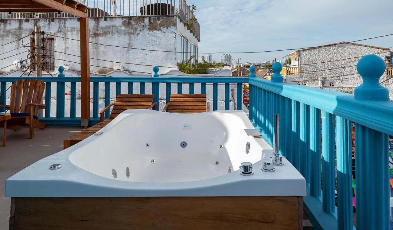 La Casita Azul Cozy Colonial House At Centro Historico With Rooftop And Jacuzzi Cartagena
