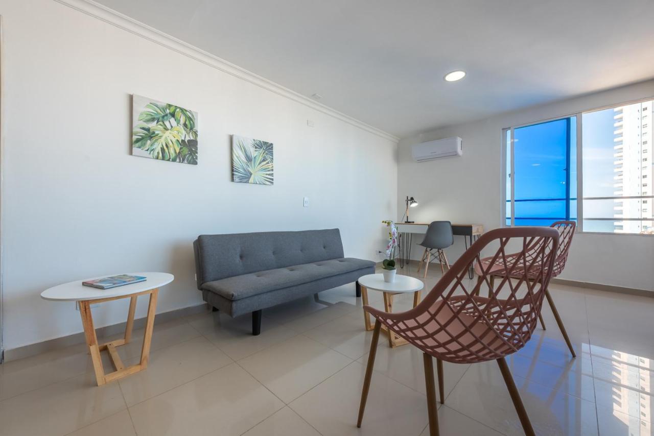 Apartamento Hermoso apto al borde del mar-Espectacular vista Cartagena
