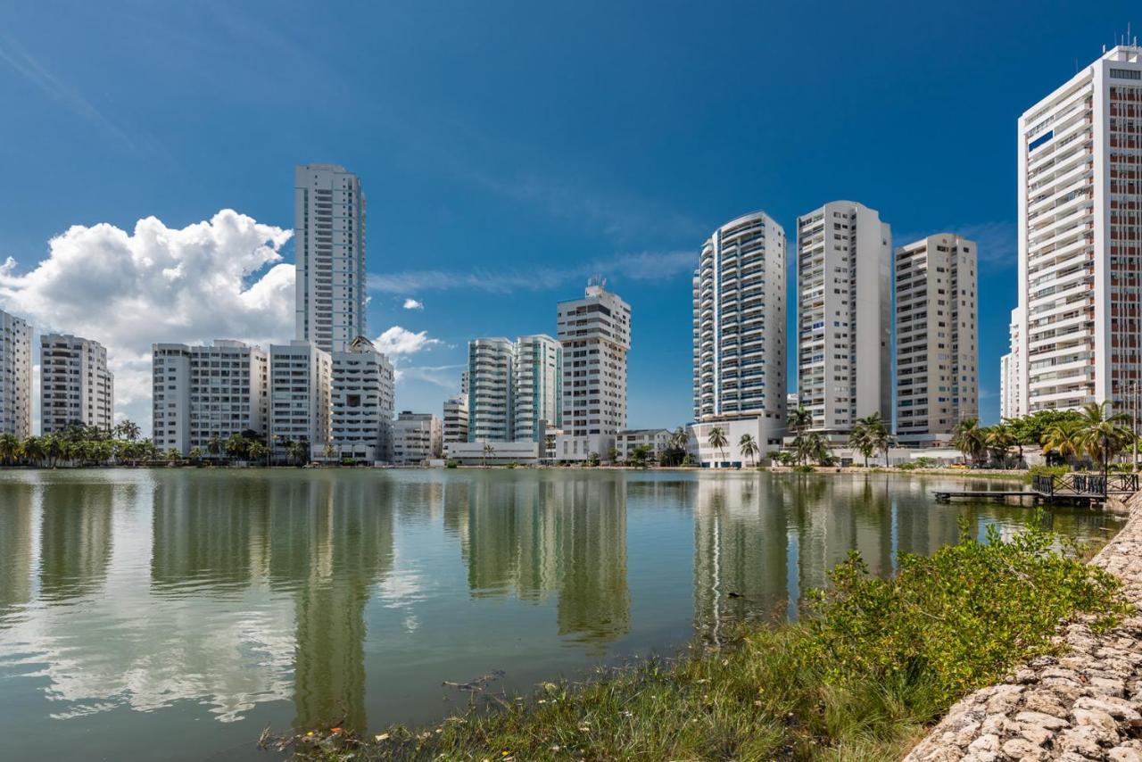 Apartamento Hermoso apto al borde del mar-Espectacular vista Cartagena