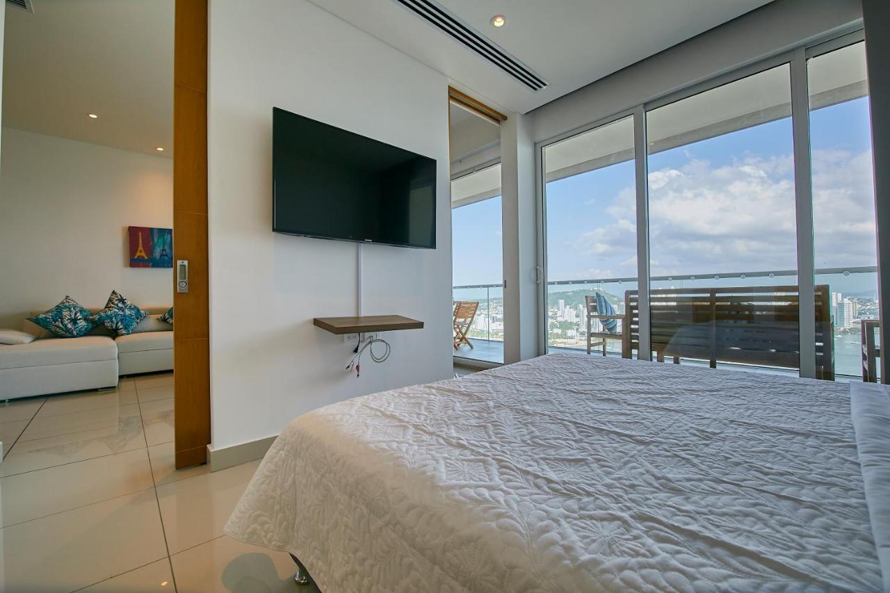 Stylish 1br Wbalcony & Amazing View Apartamento Cartagena