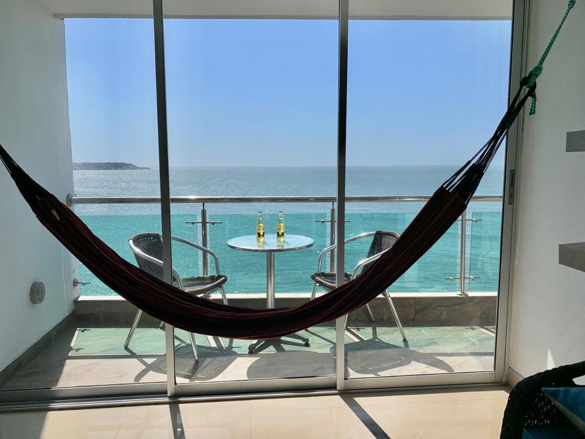 807 Moderno En El Laguito, Vista Al Mar Apartamento Cartagena