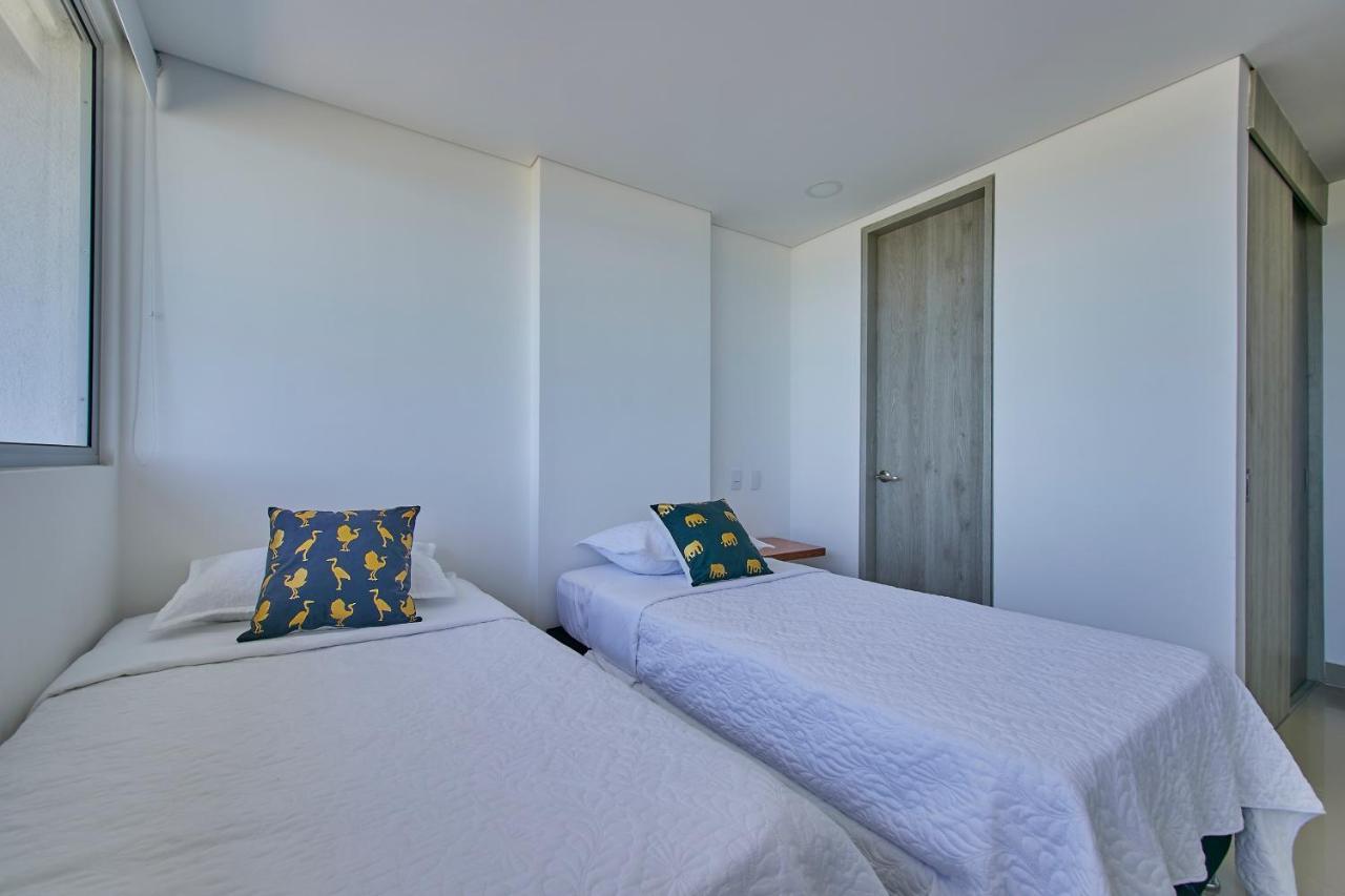 Artsy Oceanview W Incredible Rooftop Pool Apartamento Cartagena