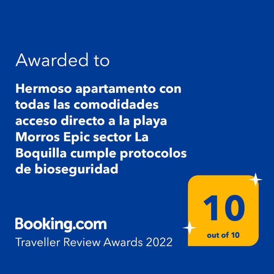 Hermoso Apartamento: Beachfront Comfort With Direct Access Apartment Cartagena