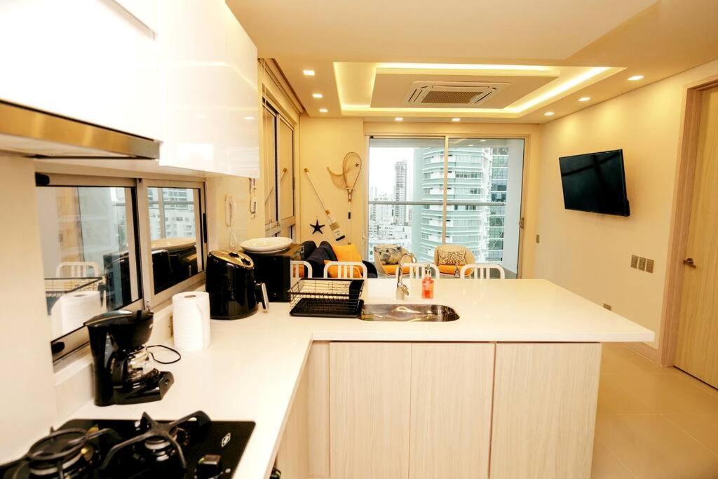 Beautiful Beachfront Apt In Bocagrande Apartamento Cartagena