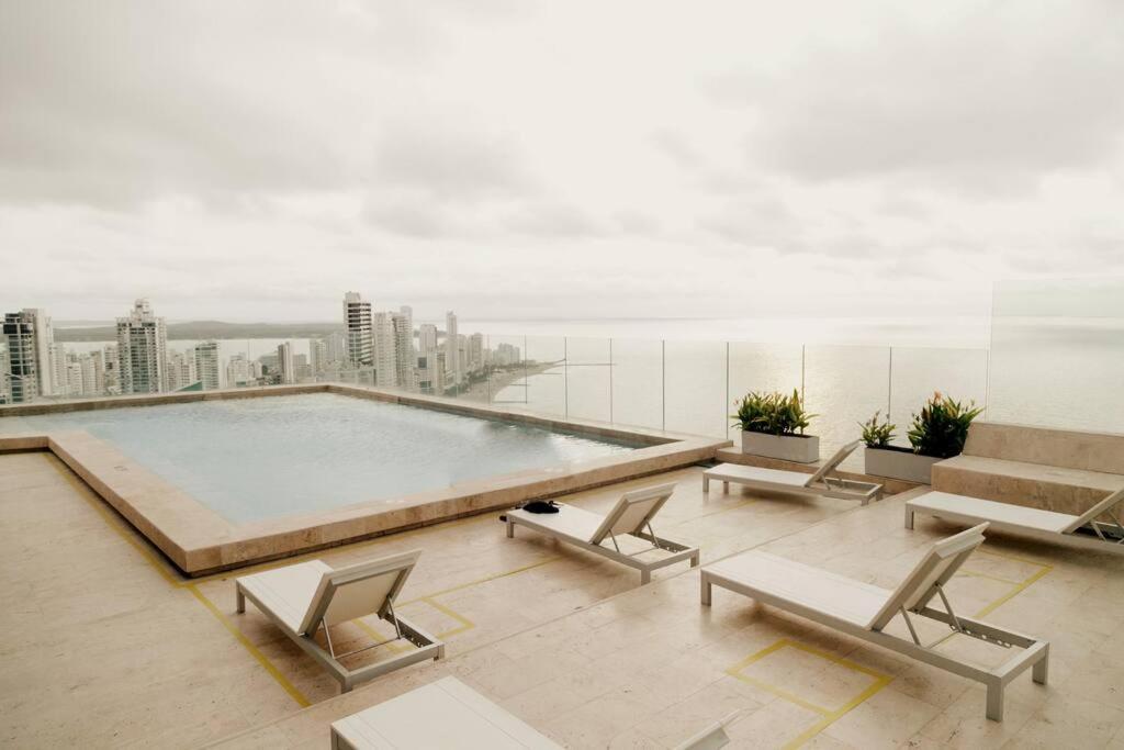 Apartamento Beautiful Beachfront Apt In Bocagrande