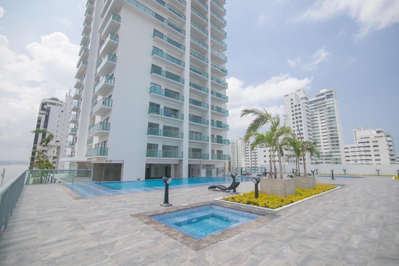 Piso 18 Vista Al Mar En Apartamento Cartagena