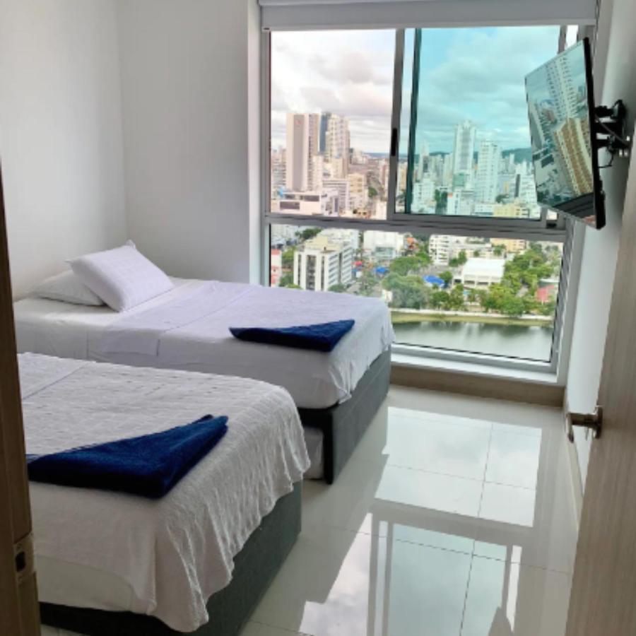 Apartment Moderno Con Vista Al Mar En Bocagrande Cartagena