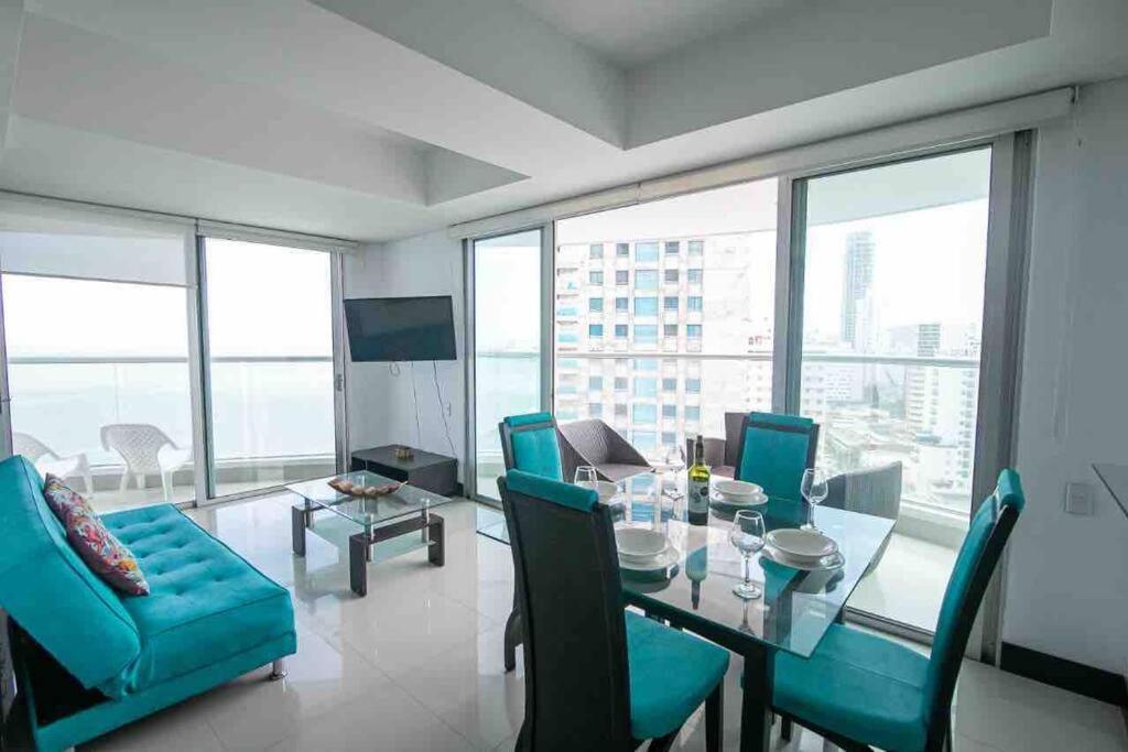 Bocagrande Vista Al Mar Piso 21 Cartagena