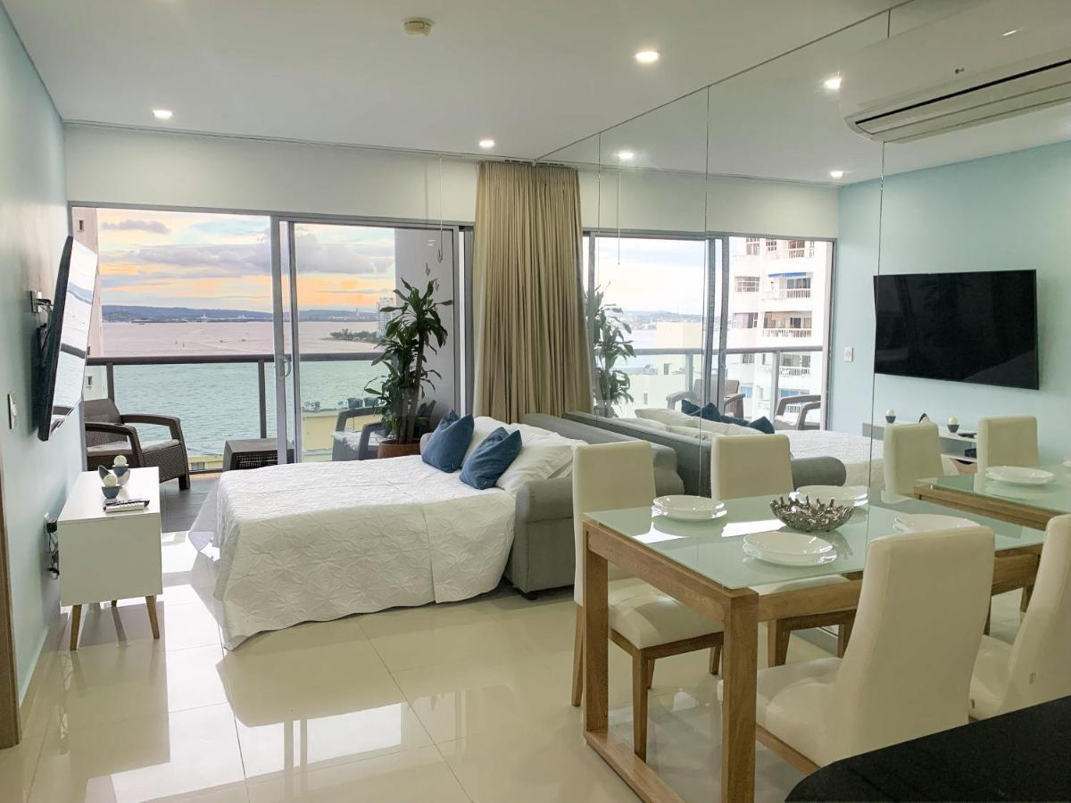 Oceanview Escape Pool, Jacuzzi & Gym In Bocagrande Apartamento *