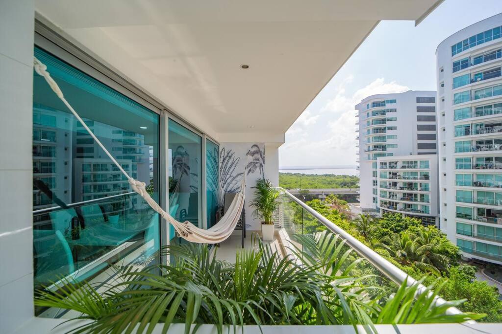 Nuevo Apto Vista Al Mar & Excelente Ubicacion Apartamento Cartagena