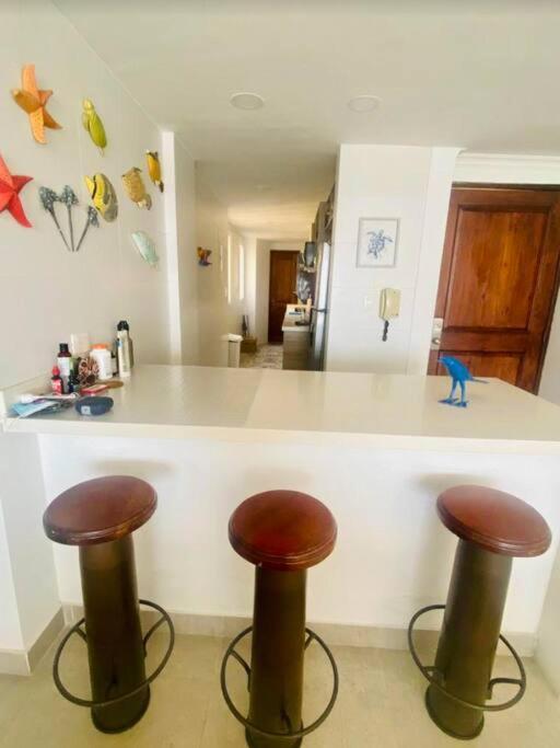 Apt. With Rooftop & Ocean View In The Old City * Cartagena