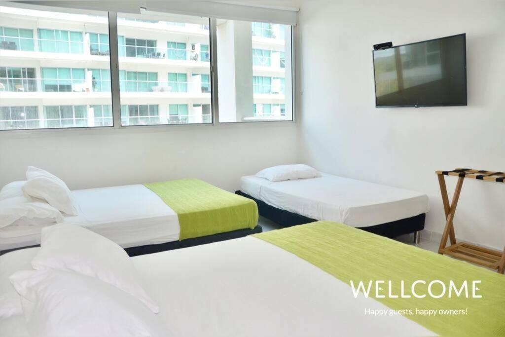 Apartment Moderno Apto Vista Al Mar Y Piscina-morros 3 *