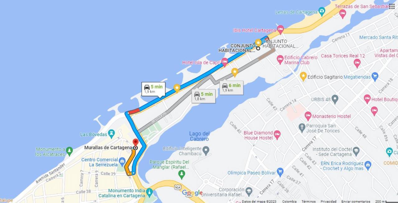 20 Apartamento Duplex Frente Al Mar Y Cerca Centro Historico Cartagena