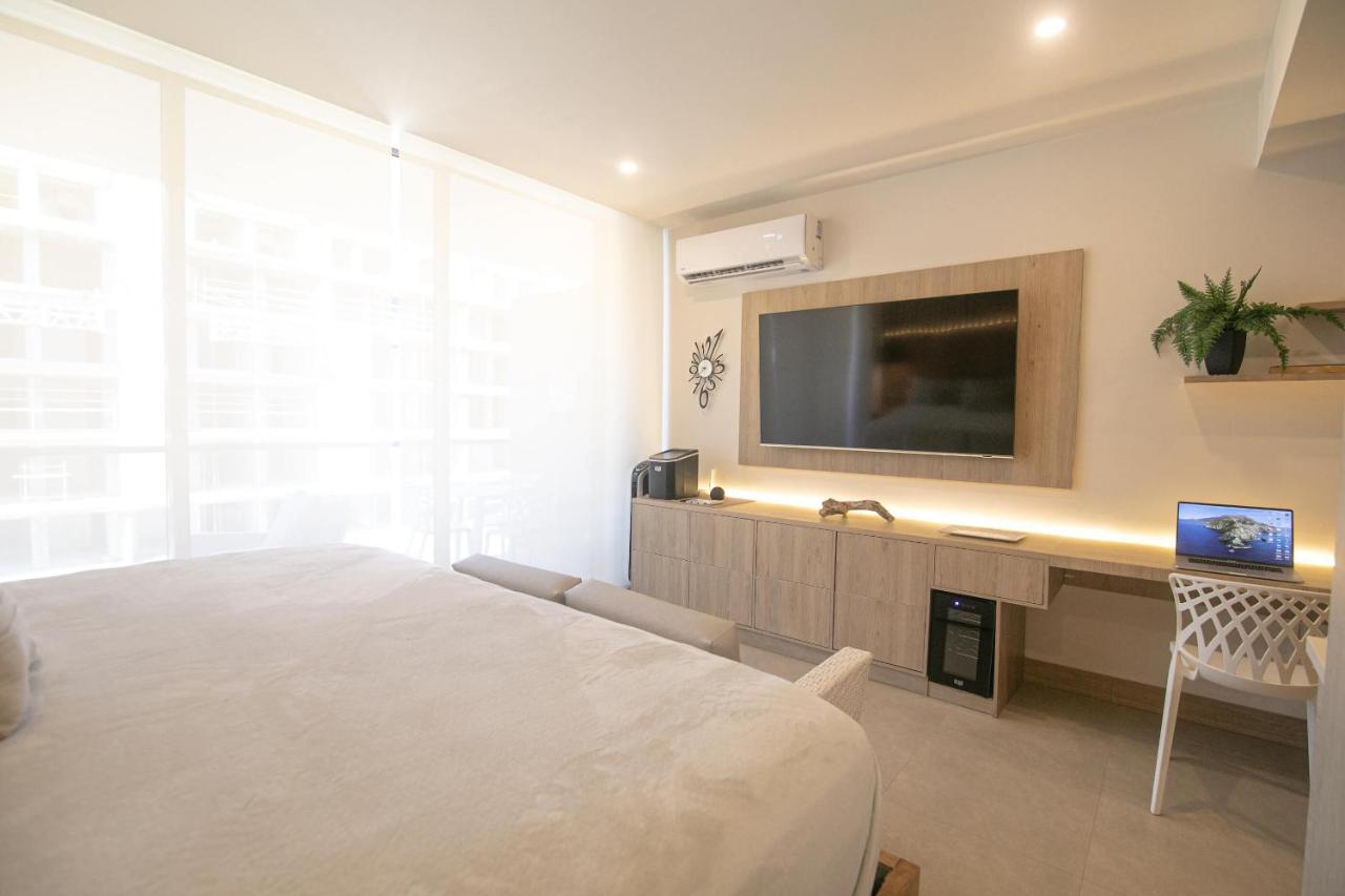 En Con Acceso Directo Al Mar En Apartamento Cartagena