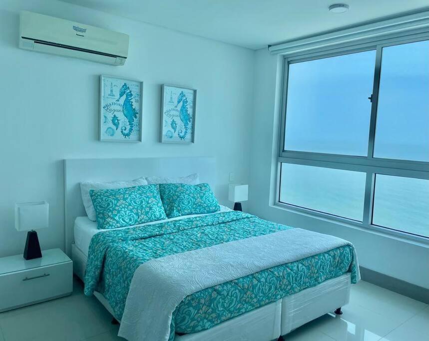 Apartamento 3404 Palmetto Frente A La Playa Cartagena