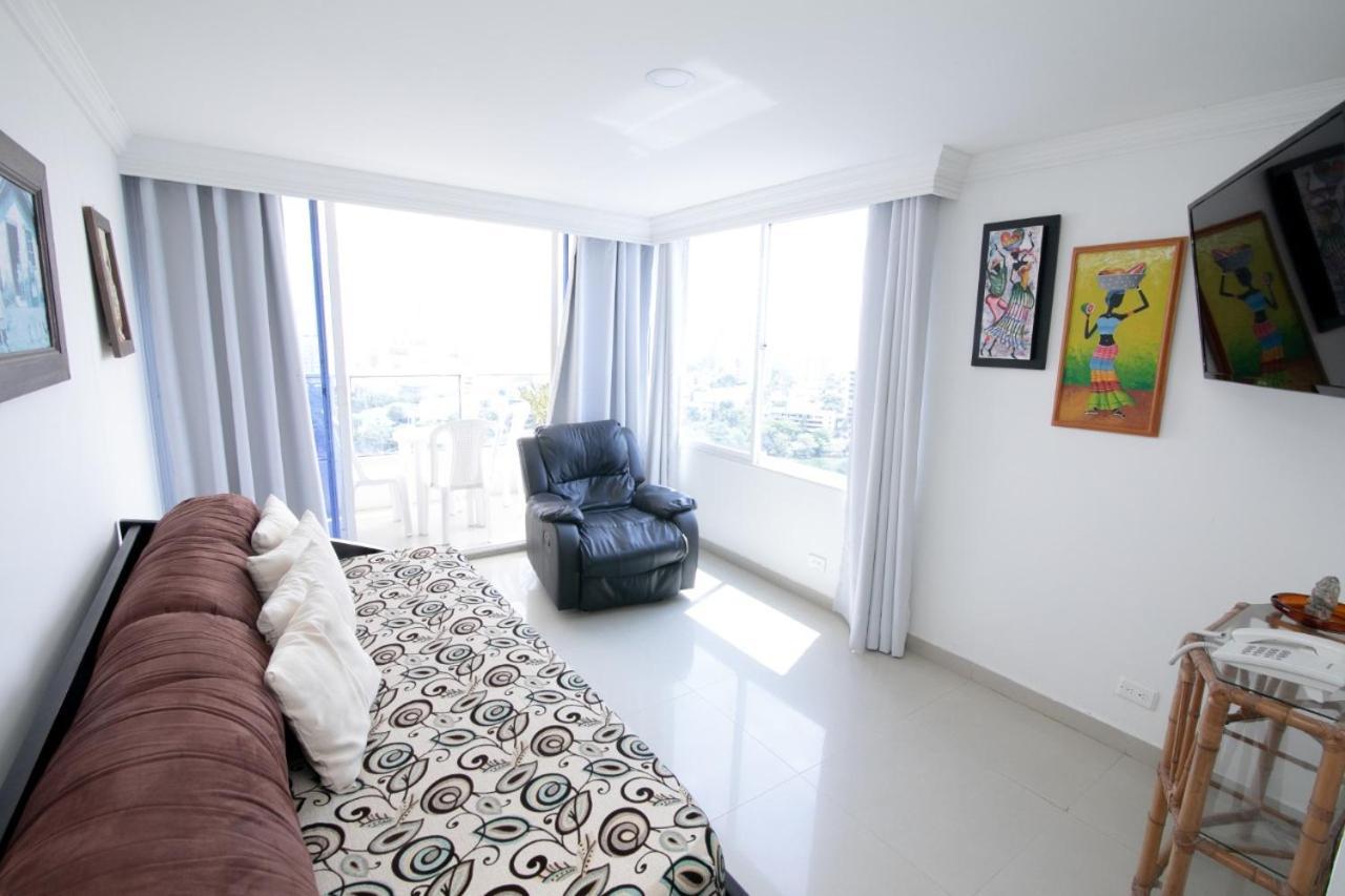 Hermoso Apto Frente A La Playa Piso 15 De 2 Apartamento Cartagena