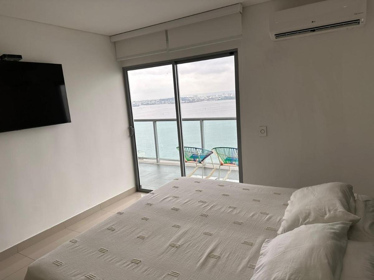 - Hermoso En Bocagrande Con Vista A La Bahia Apartamento *