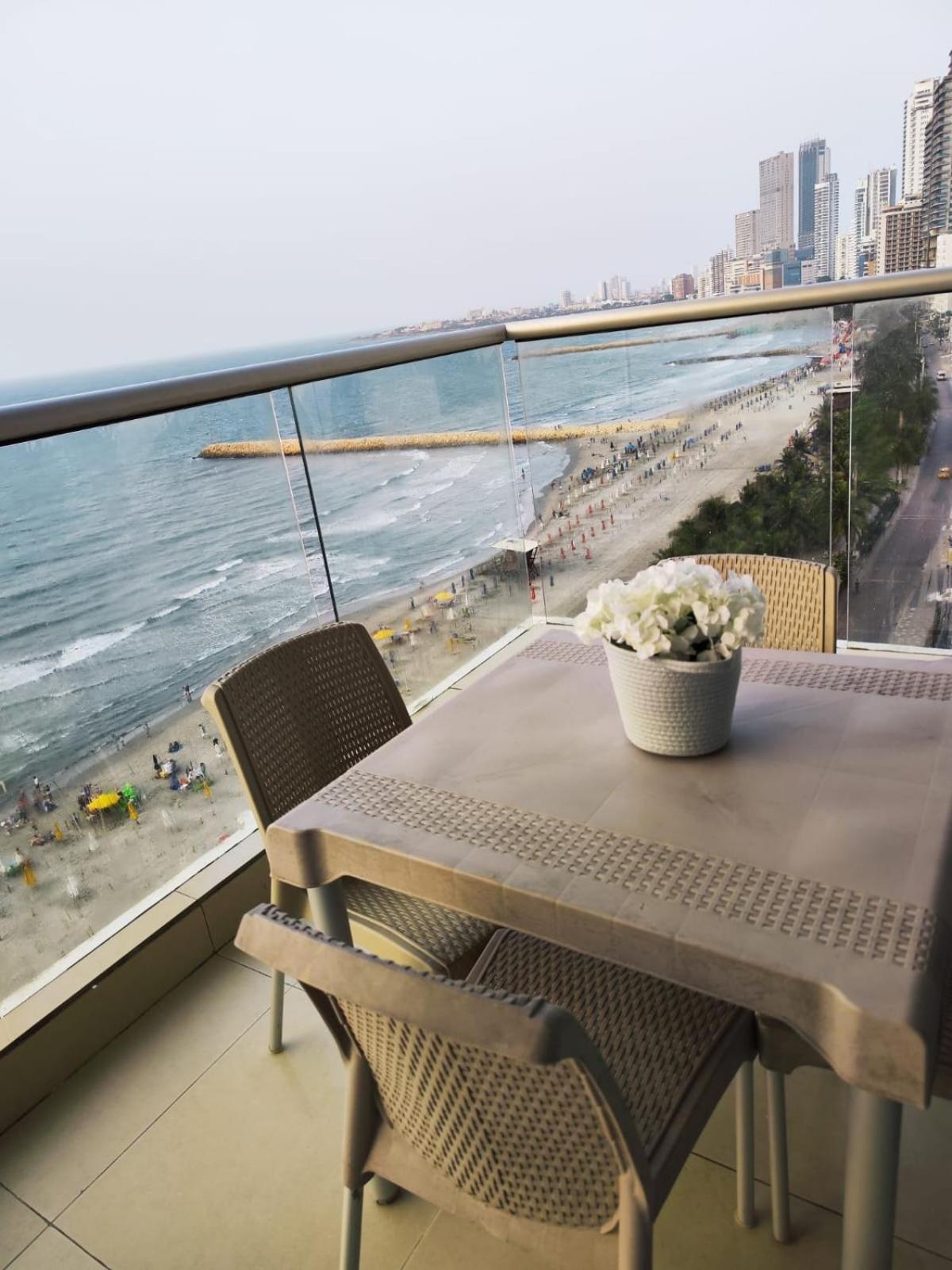 Palmetto Beach Vista De Frente Al Mar Apartment Cartagena