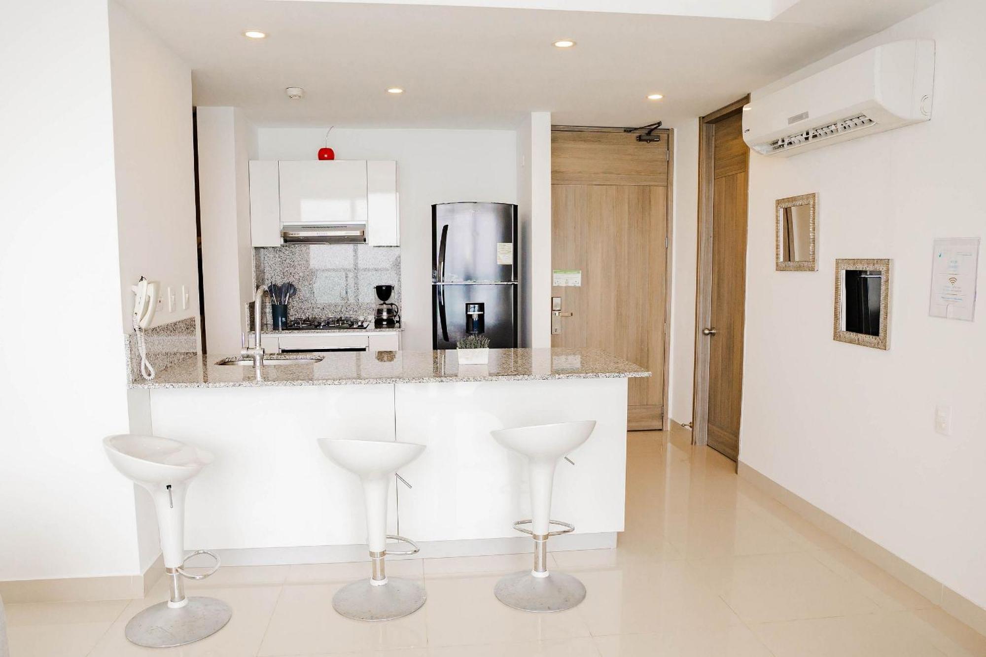 Apartamento U-go Morros Bocagrande Frente Al Mar *