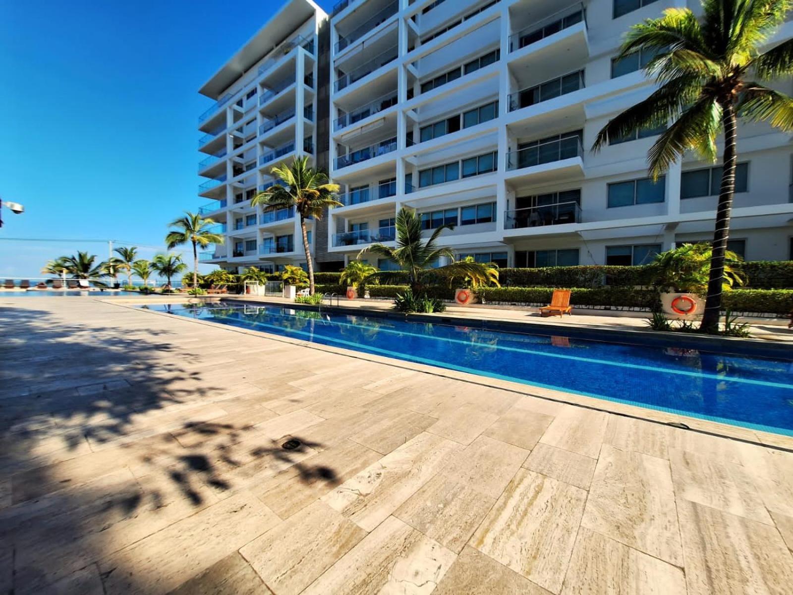 Apartamento Apto Ed Morros 3 - Frente Al Mar - 1 Queen Bed - 2 Sofacamas Cartagena