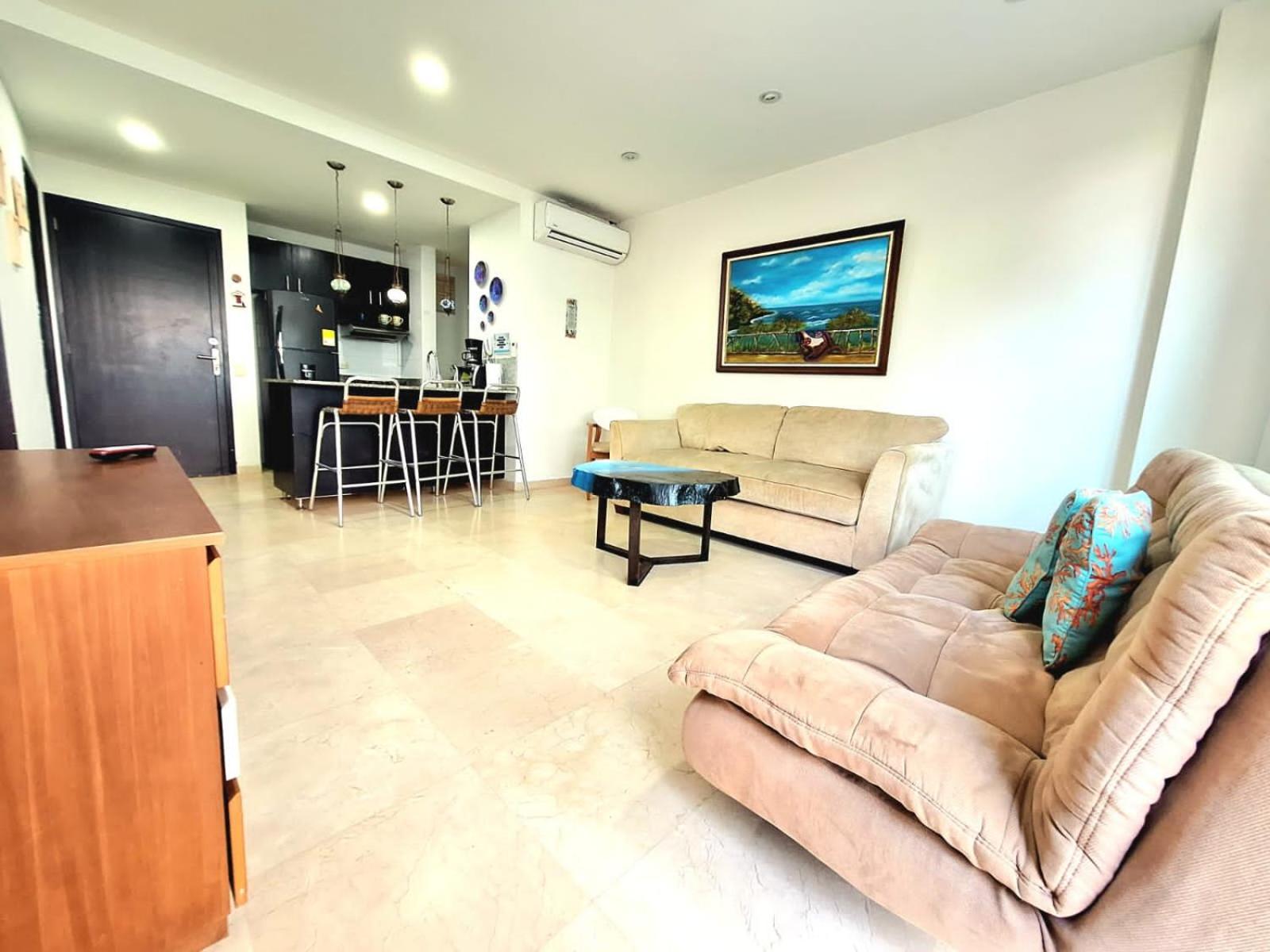 Apto Ed Morros 3 - Frente Al Mar - 1 Queen Bed - 2 Sofacamas Apartamento *