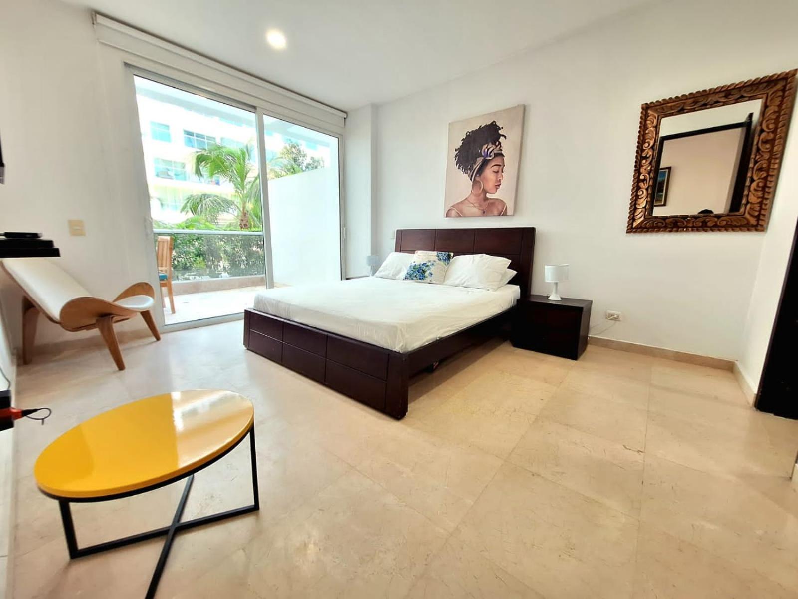 Apartamento Apto Ed Morros 3 - Frente Al Mar - 1 Queen Bed - 2 Sofacamas Cartagena