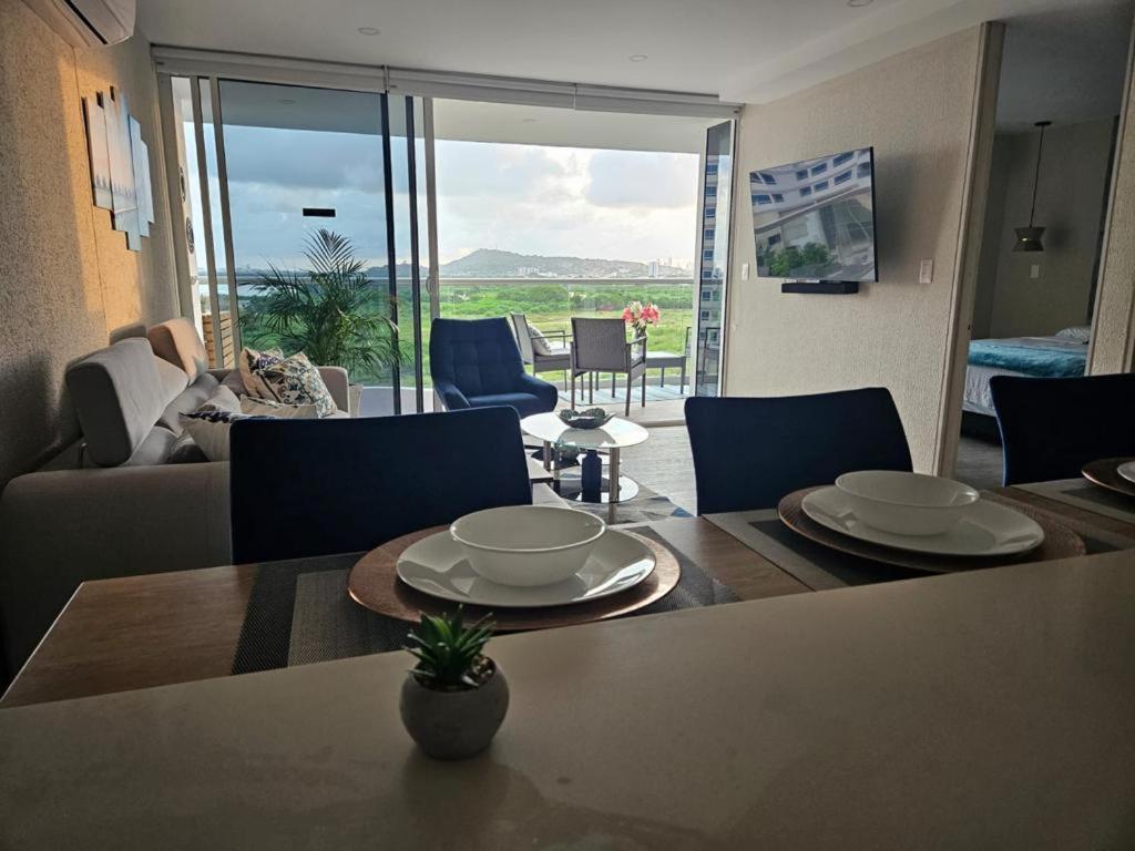 Apartamento Apartamento Con Jacuzzi Privado, Vista Al Mar, Sector Exclusivo Cartagena