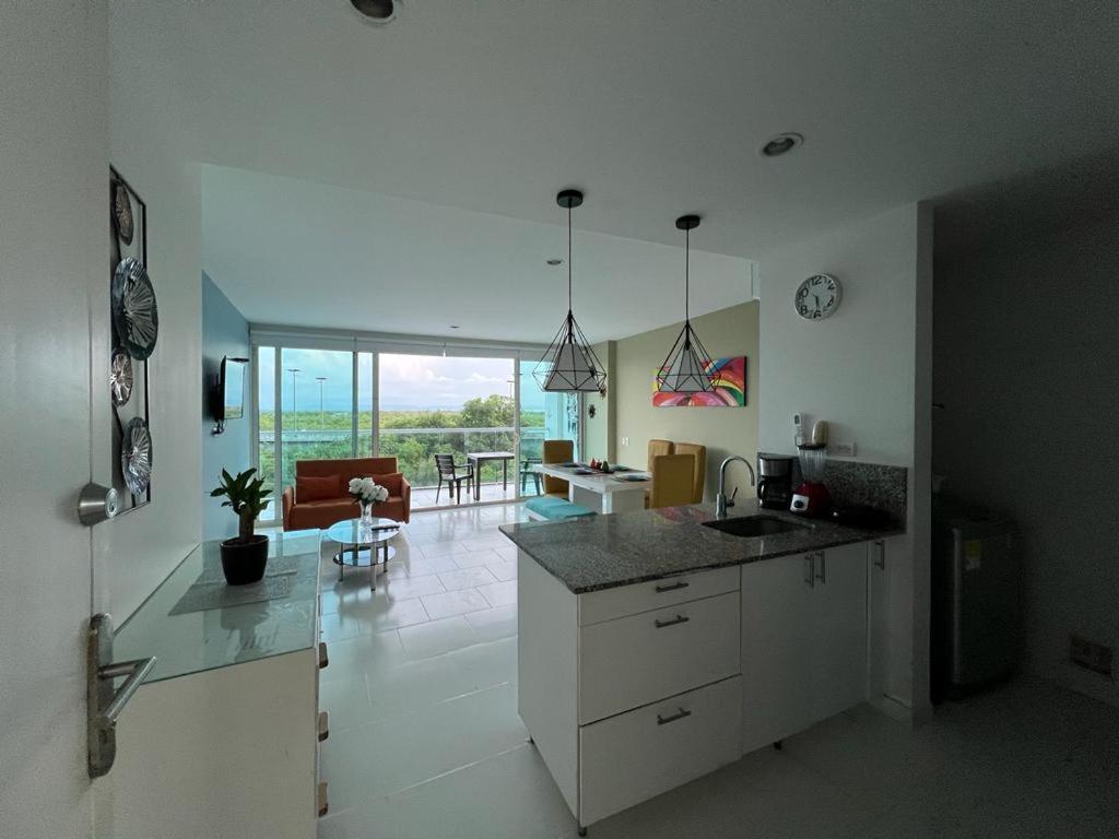 Acogedor Apartamento Primera Linea De Playa *