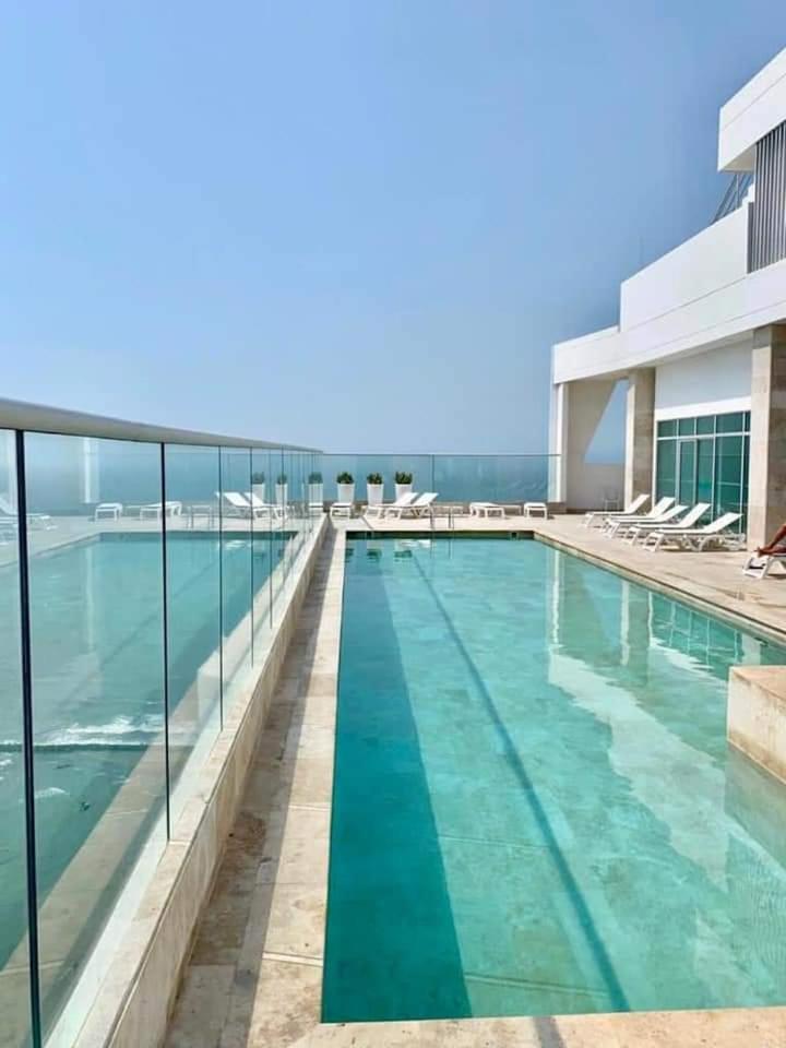 Apartamento Palmetto Sunset Vista De Frente Al Mar!!! Cartagena